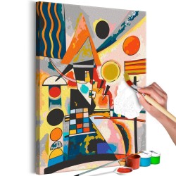 Malen nach Zahlen - Vasily Kandinsky: Swinging