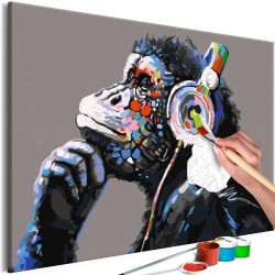 Malen nach Zahlen - Musical Monkey