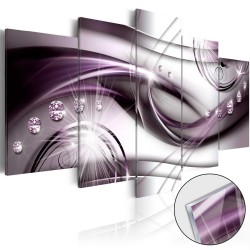 Acrylglasbild - Violet Glow