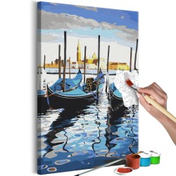 Malen nach Zahlen - Venetian Boats