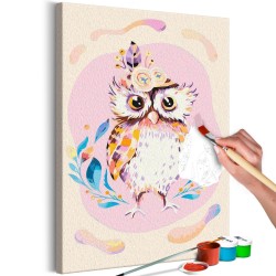 Malen nach Zahlen - Owl Chic