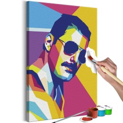 Malen nach Zahlen - Colourful Freddie