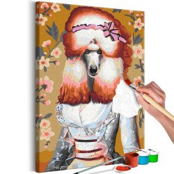 Malen nach Zahlen - Ginger Dog