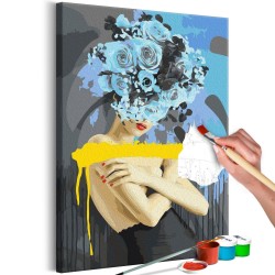Malen nach Zahlen - Bouquet on the Head