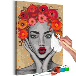 Malen nach Zahlen - Summer Lady