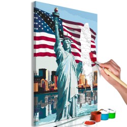 Malen nach Zahlen - Proud American