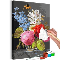 Malen nach Zahlen - Bouquet in a Glass