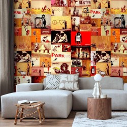 Tapete - Collage - Banksy