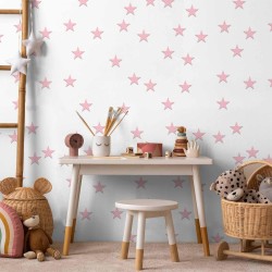 Tapete - Pink Stars