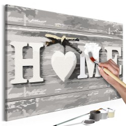 Malen nach Zahlen - Home (Letters)