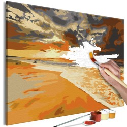 Malen nach Zahlen - Golden Beach