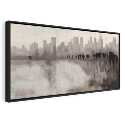 Leinwandbild - City in the Rain (1 Part)