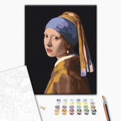 Malen nach Zahlen - Jan Vermeer – Girl with a Pearl Earring
