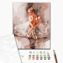 Malen nach Zahlen - Before the performance