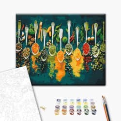 Malen nach Zahlen - A wealth of spices