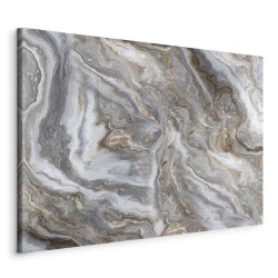 Leinwandbild - Stone abstractions – marble structures in neutral shades