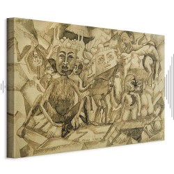 Leinwandbild - Frida Kahlo – Karma