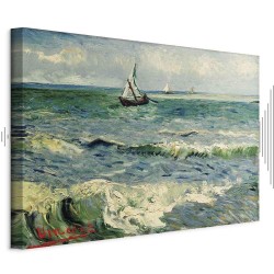 Leinwandbild - Vincent van Gogh – Seascape at Saintes-Maries