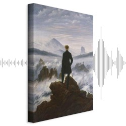 Leinwandbild - Caspar David Friedrich – Wanderer above the Sea of Fog