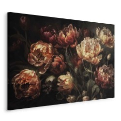 Leinwandbild - Blooming tulips