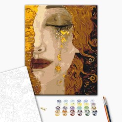 Malen nach Zahlen - Gustav Klimt – Golden Tears