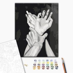 Malen nach Zahlen - Hands