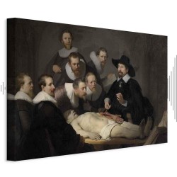 Leinwandbild - Rembrandt – The Anatomy Lesson of Dr Tulp