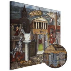 Leinwandbild - Frida Kahlo – My Dress Hangs There