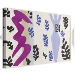 Leinwandbild - Henri Matisse – The Knife Thrower (from Jazz)