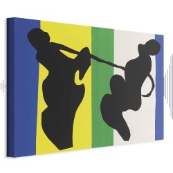 Leinwandbild - Henri Matisse – The Cowboy (from Jazz)