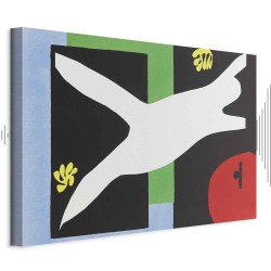 Leinwandbild - Henri Matisse – The Swimmer in the Aquarium (from Jazz)