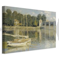 Leinwandbild - Claude Monet – Bridge at Argenteuil