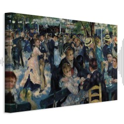Leinwandbild - Pierre-Auguste Renoir – Dance at the Moulin de la Galette