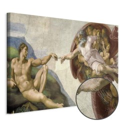 Leinwandbild - Michelangelo – The Creation of Adam II