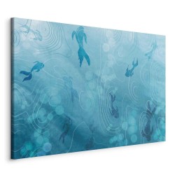 Leinwandbild - Japanese pond