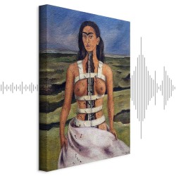 Leinwandbild - Frida Kahlo – The Broken Column