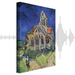 Leinwandbild - Vincent van Gogh – Church at Auvers