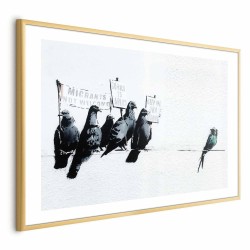 Poster - Xenophobic Pigeons