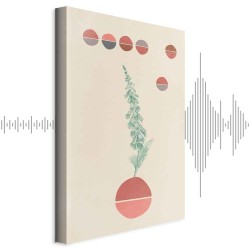 Leinwandbild - Campanulas (1 Part) Vertical