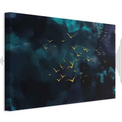 Leinwandbild - Sky Before the Storm (1 Part) Wide