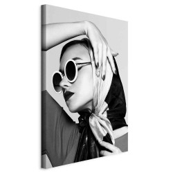 Leinwandbild - Stylish Lady (1 Part) Vertical