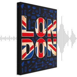 Leinwandbild - City of Culture (1 Part) Vertical