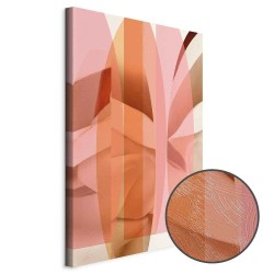 Leinwandbild - Floral Kaleidoscope (1 Part) Vertical