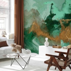 Fototapete - Malachite Play