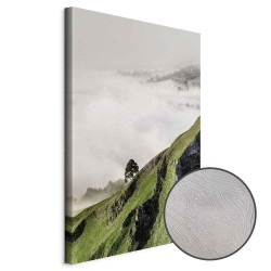 Leinwandbild - Tree Above Clouds (1 Part) Vertical