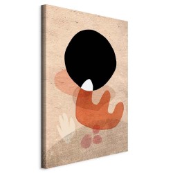 Leinwandbild - Black Stone (1 Part) Vertical