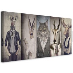 Leinwandbild - Animal Masks I