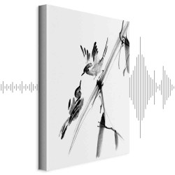 Leinwandbild - Winged Love (1 Part) Vertical