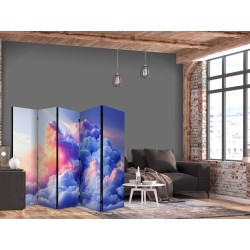 Paravent - Clouds Like Painted: Artistic Brushes of Dawn Painting the Sky