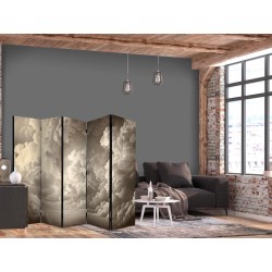 Paravent - Whisper of Illuminated Clouds: Soft Light Play in the Sky Theater